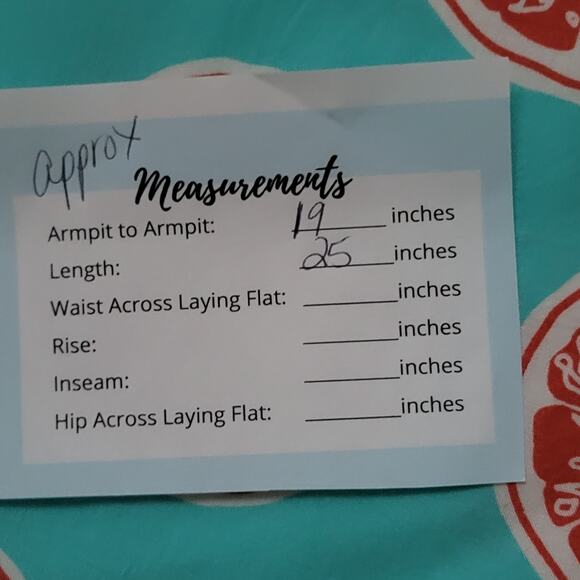 Citrus Print Tank Top Size Small  Turquoise Tropical Vibes Orange Slices - Picture 5 of 7